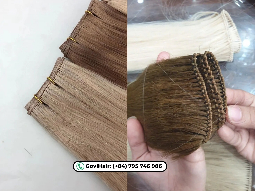 Customers can choose raw hair from single donors