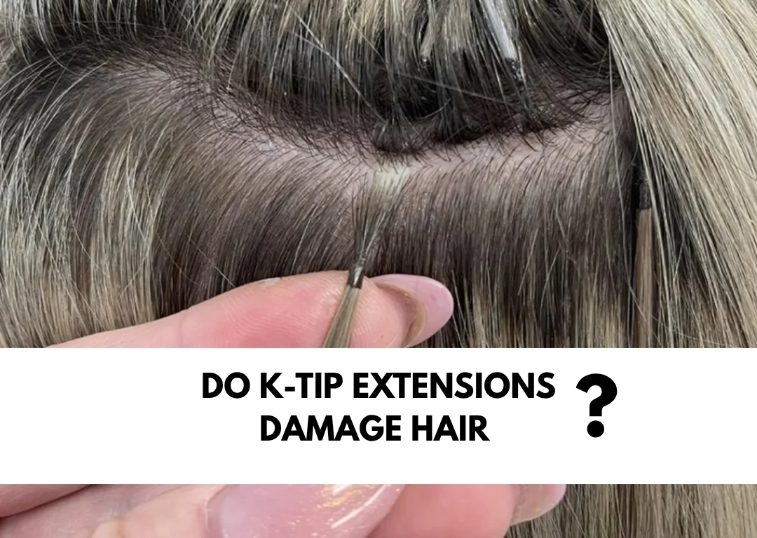 do k tip extensions damage hair