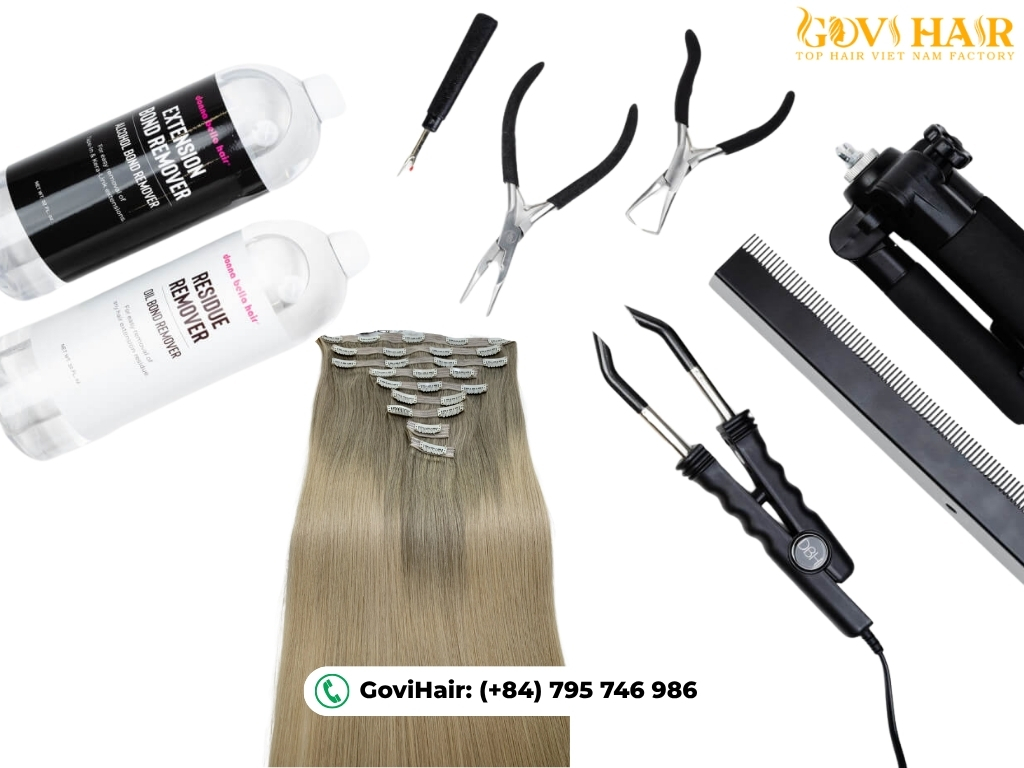 How To Put In Clip In Extensions For Thin Hair: Ultimate Guide For A Natural Look 2 Essential tools you’ll need when applying clip in extensions