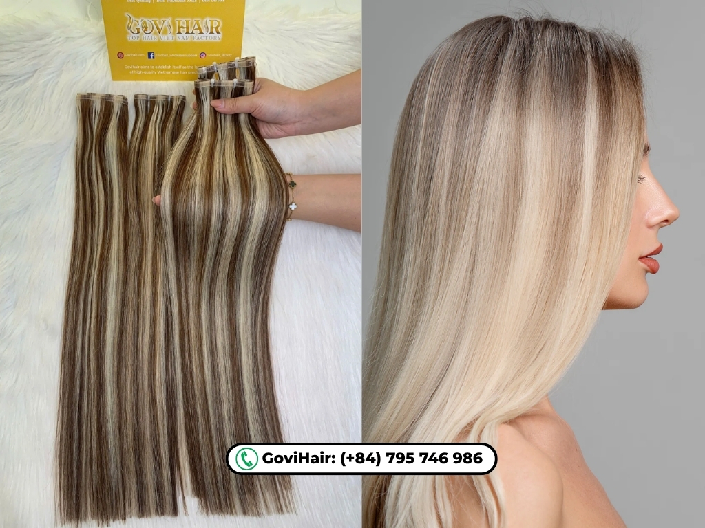 Flat wefts are ideal for people who want a lightweight and natural extension method