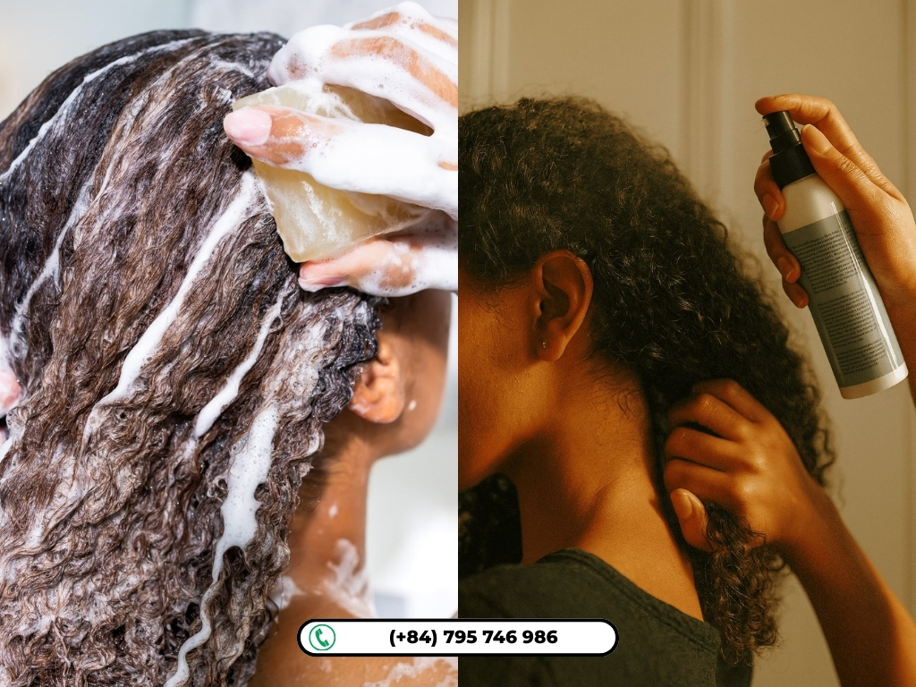 The Benefits of Co-Washing for deep wave hair​