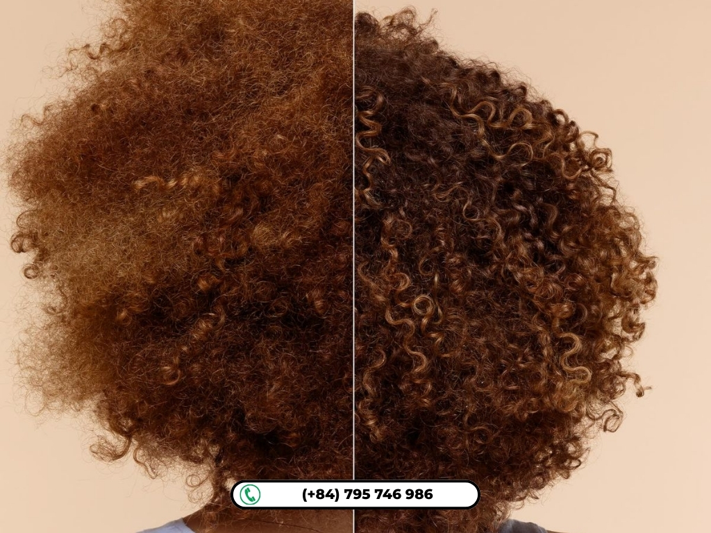 Moisture to reduce frizz for deep wave hair​