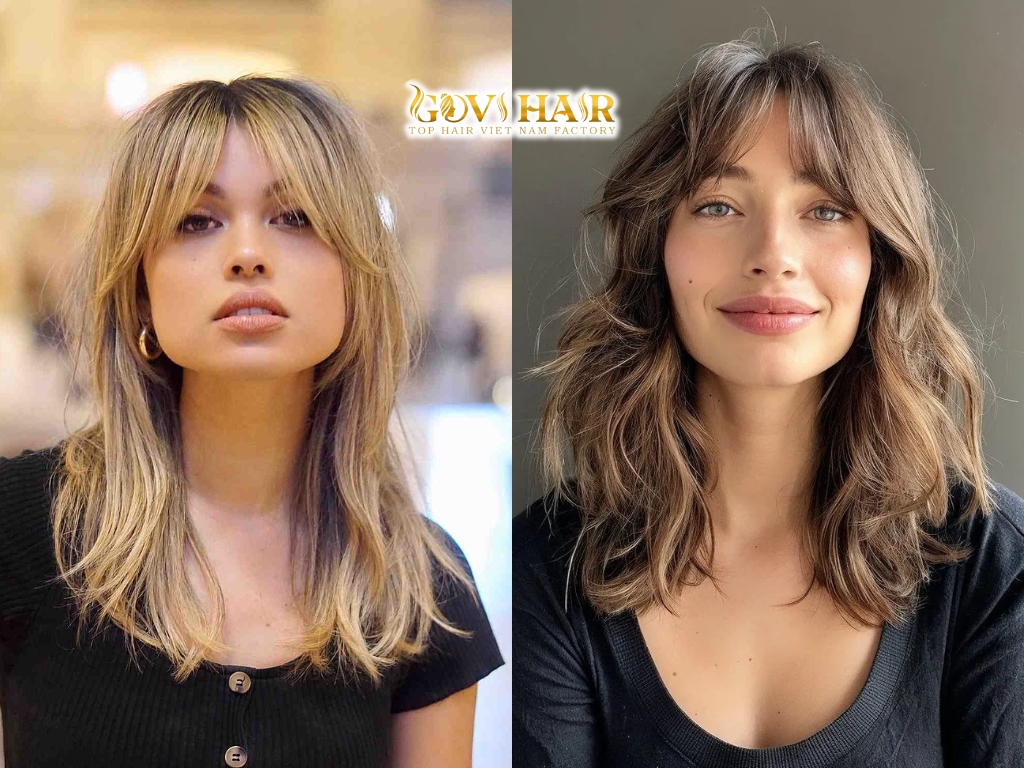 5 Stunning Square Shaped Head Hairstyles for 2025 4 Side-Swept Bangs is one of the best square shaped hairstyles