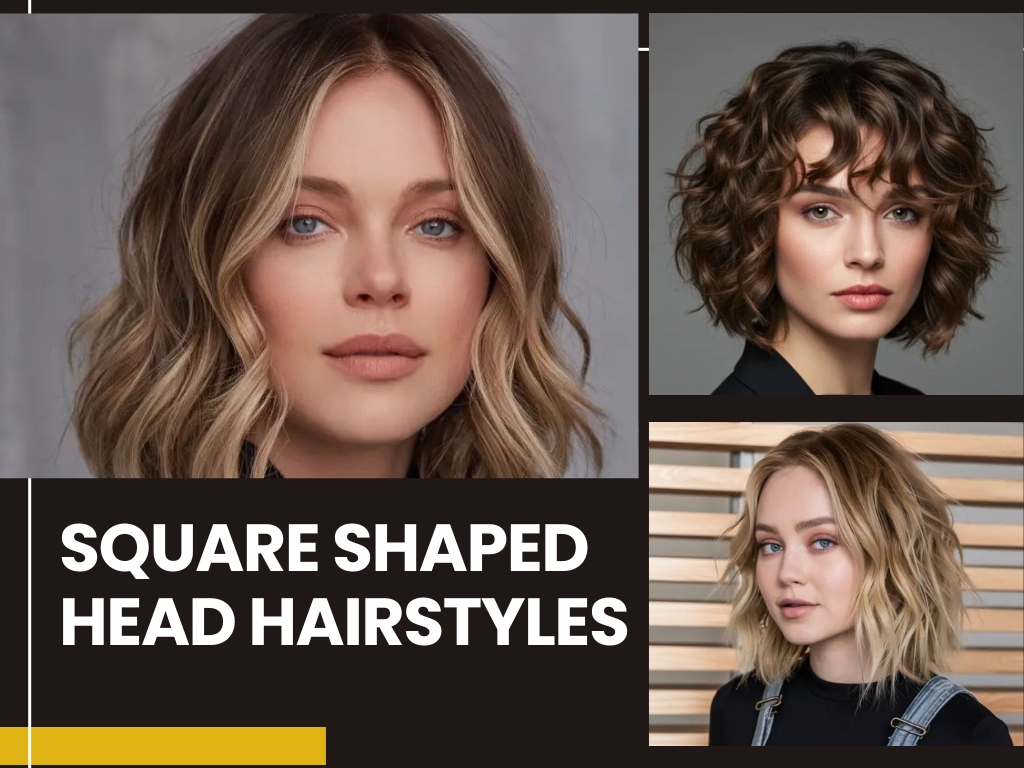 square shaped head hairstyles
