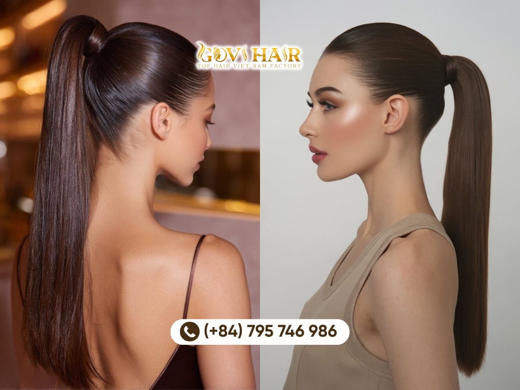 15 Stunning Straight Ponytail Hairstyles Best for Women 7 The wrapped high straight ponytail elevates the basic style