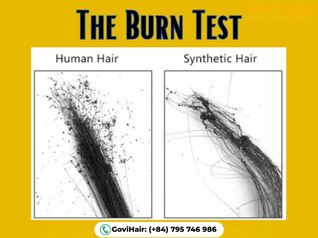 Top 5 Reliable Wholesale Braiding Hair Vendors For Hair Businesses 4 The "Burn Test": Human Hair vs. Synthetic Fibers