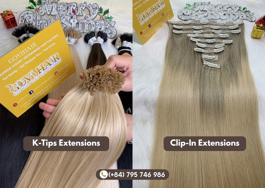 K-Tips extensions vs clip-in extensions