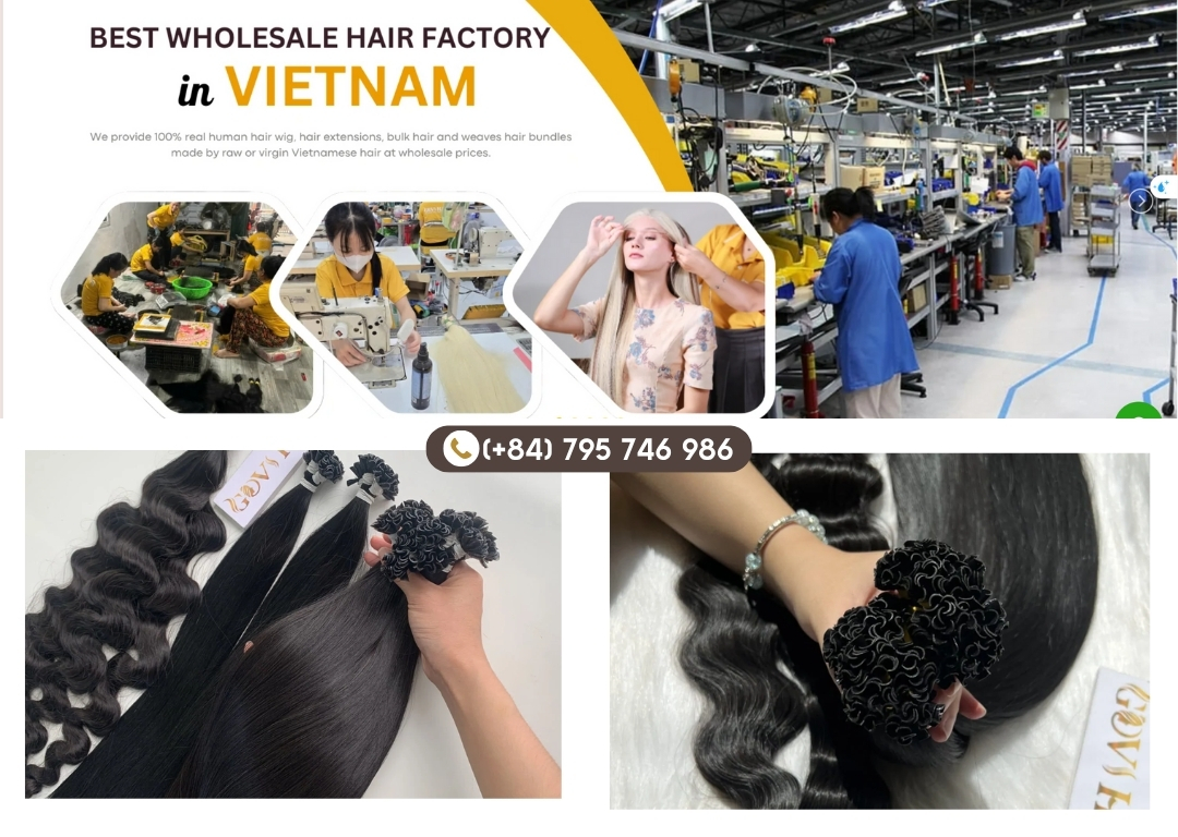 The Best U-Tip Extensions Natural Color from Govihair