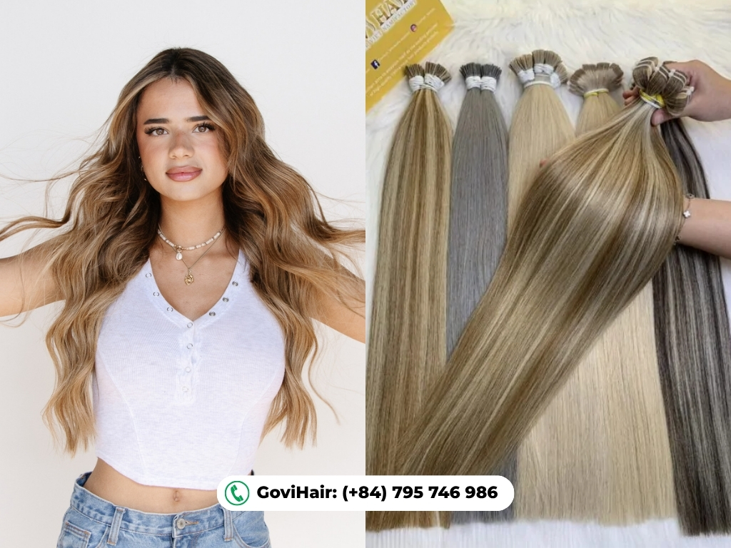 Highlight Tape In Hair Extensions best for hair salon at Govihair