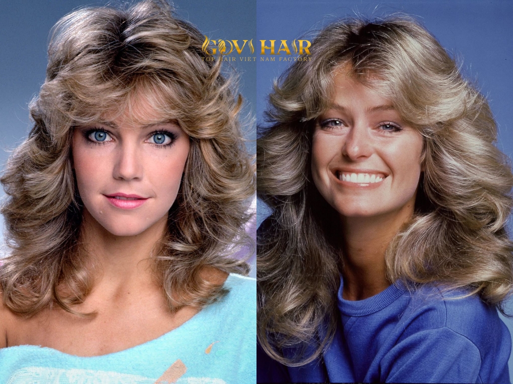 Feathered Hair lived on strong into the late 80s