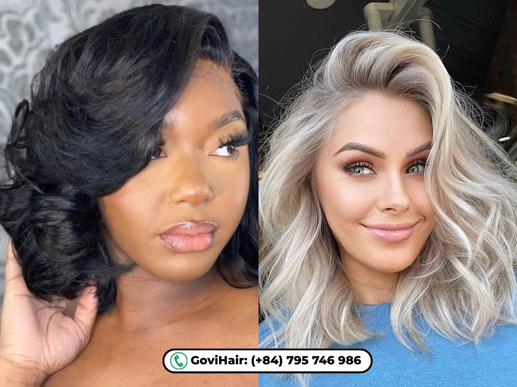 Stacked feathering techniques for massive bounce and volume.