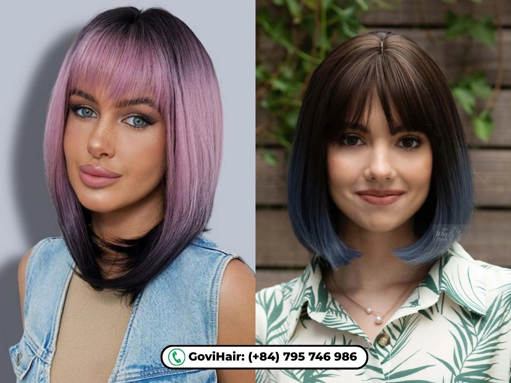 Add dimensional color safely with a trendy ombre effect.