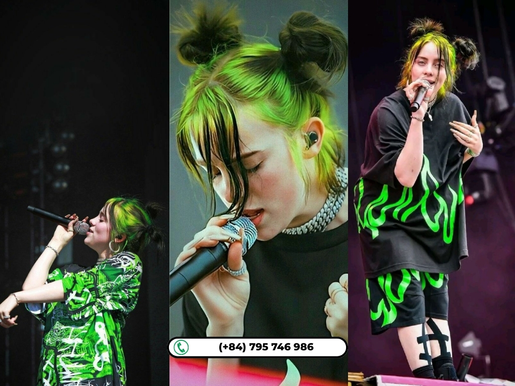Billie Eilish hairstyles and her iconic looks
