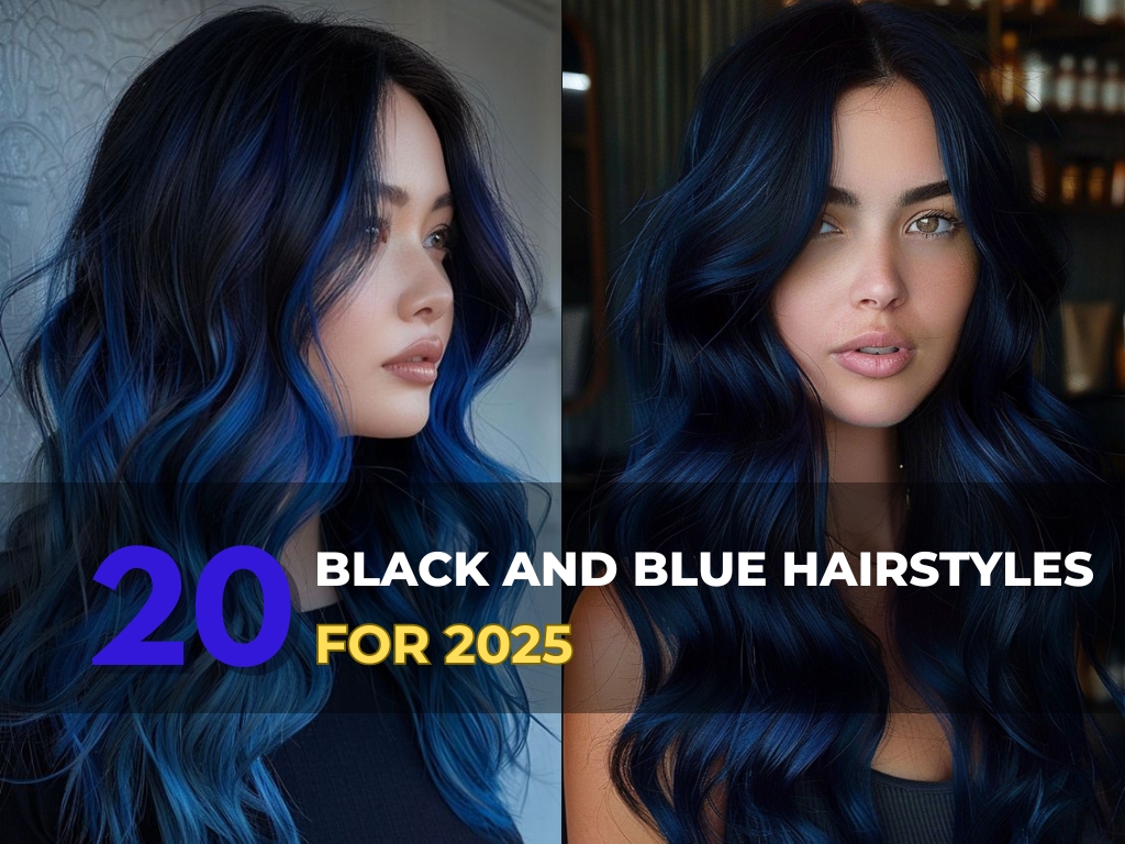 Black and Blue Hairstyles That Will Transform Your Look