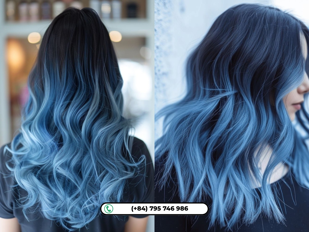 Proper care helps black and blue hair color stay rich, bold, and long-lasting.