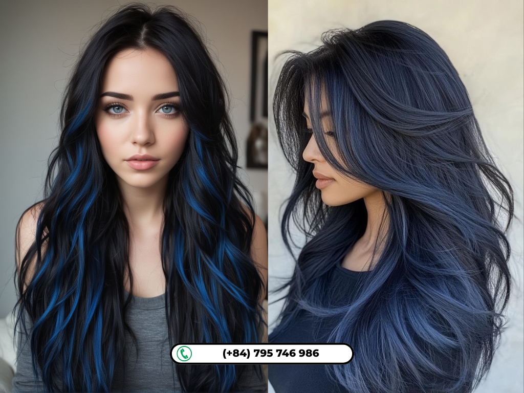 Black and Blue Hairstyles