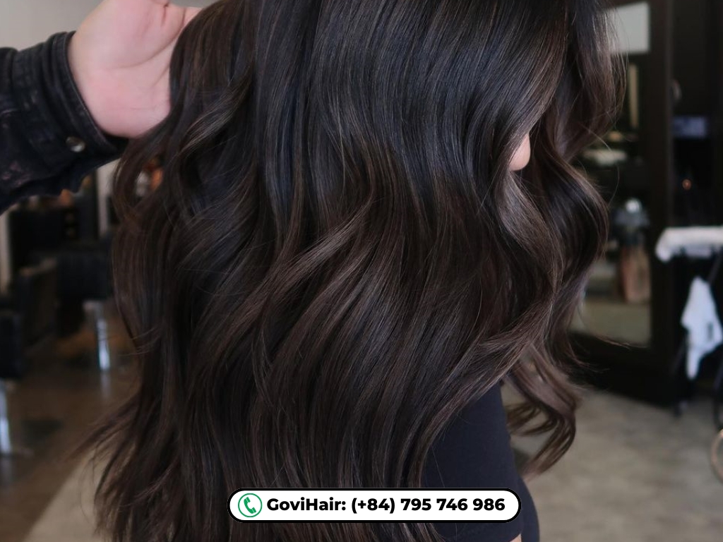 20 Best Hair Colors for Green Eyes: Shades That Make Your Eyes Pop 18 Black-Brown Hair offers the ultimate dramatic definition.