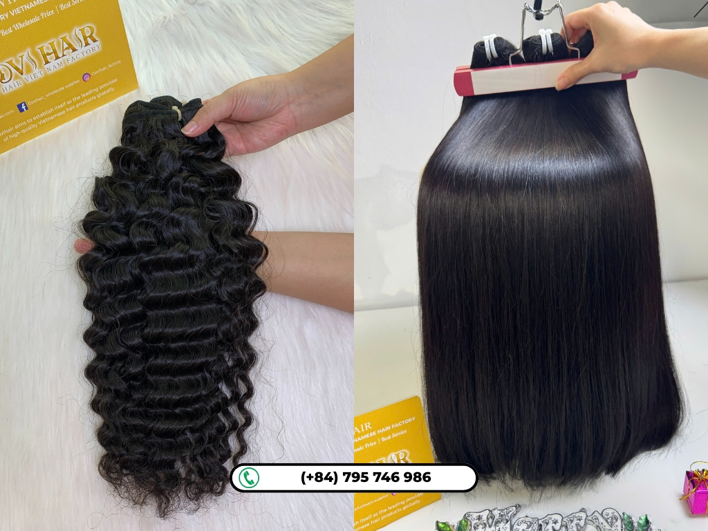 High-Quality Black Weave Human Hair