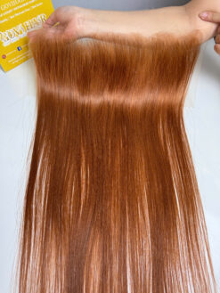 HD Lace Frontal 13×4 Bone Straight 22 Inches Brown Color