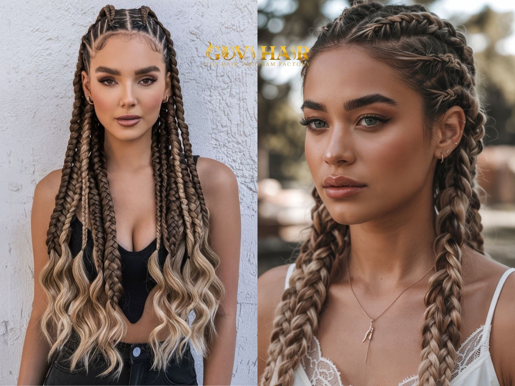 Good maintenance ensures braid hairstyles with weave remain comfortable