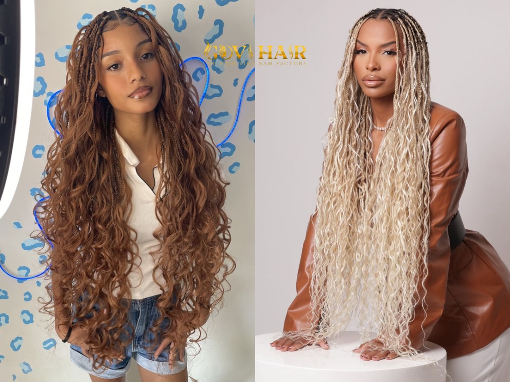 Rapunzel-Inspired Long Braid with Weave ideal for those who want a fairytale-inspired