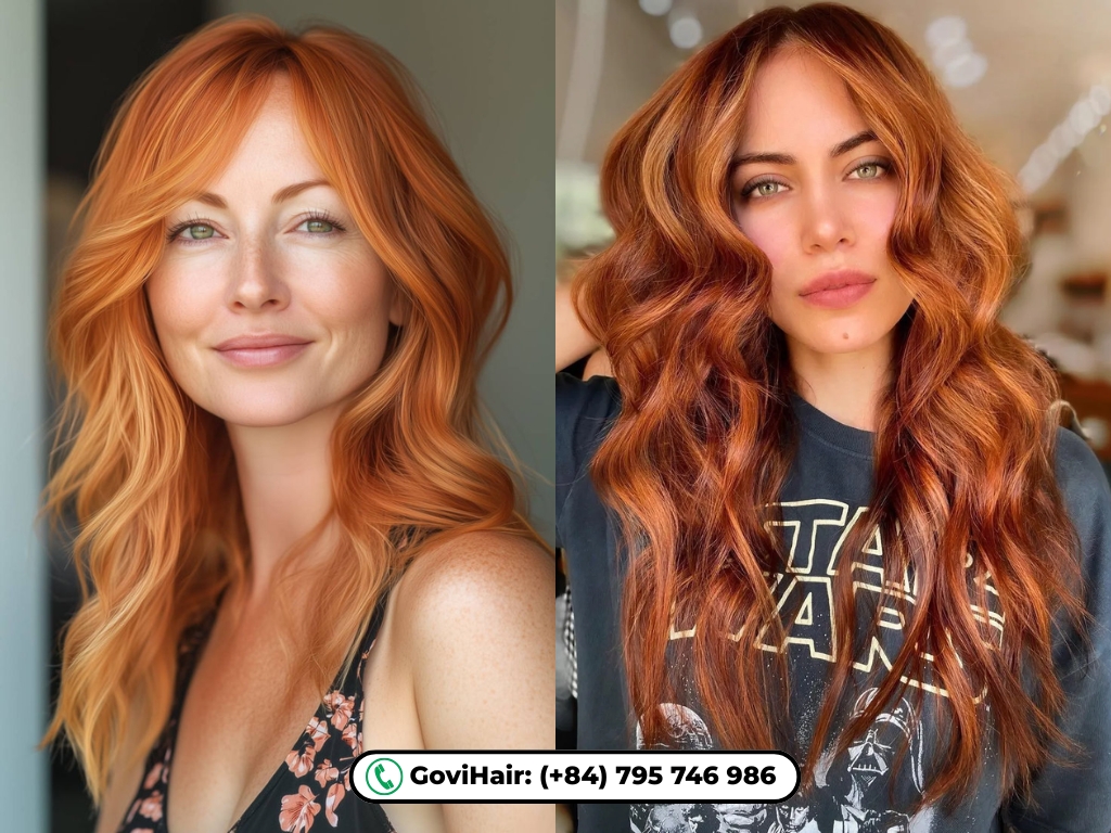 20 Best Hair Colors for Green Eyes: Shades That Make Your Eyes Pop 19 Bright Copper makes a vibrant, head-turning statement.