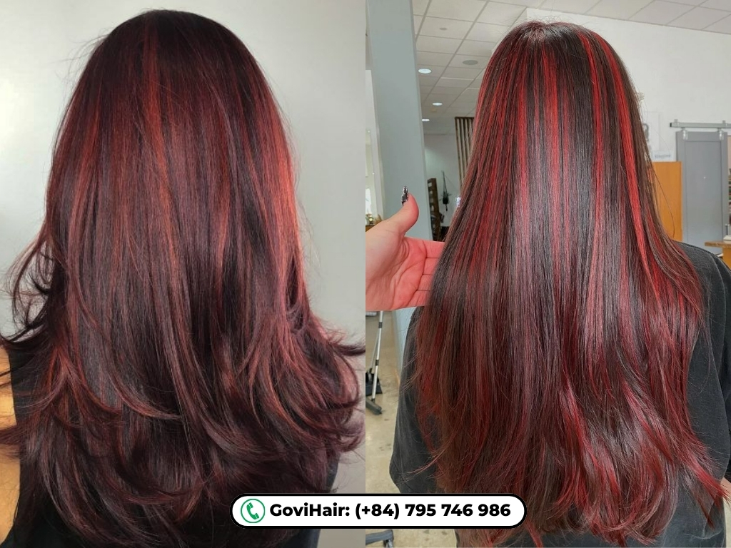 20+ Trending Brown Hair with Red Highlights Ideas You Must Try 26 Achieve your dream hair transformation with premium custom extensions from Govihair.