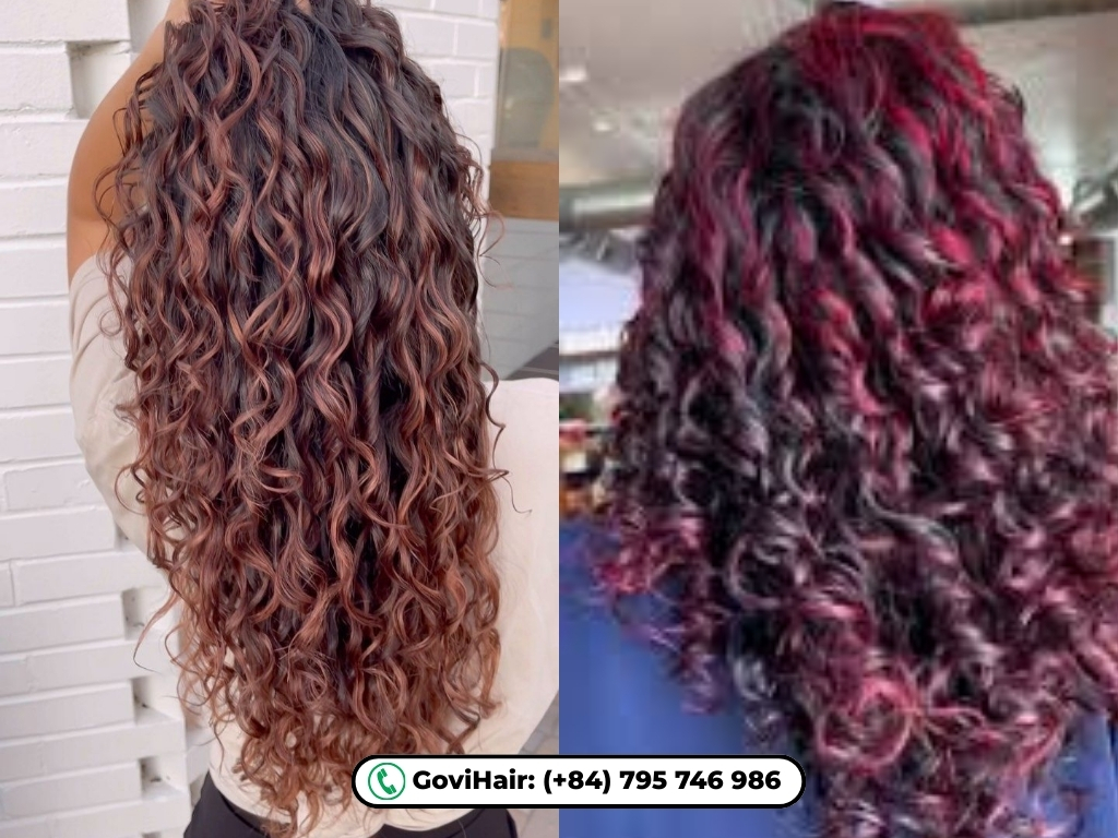 20+ Trending Brown Hair with Red Highlights Ideas You Must Try 15 Define bouncy ringlets with lively, popping 3D red effects.