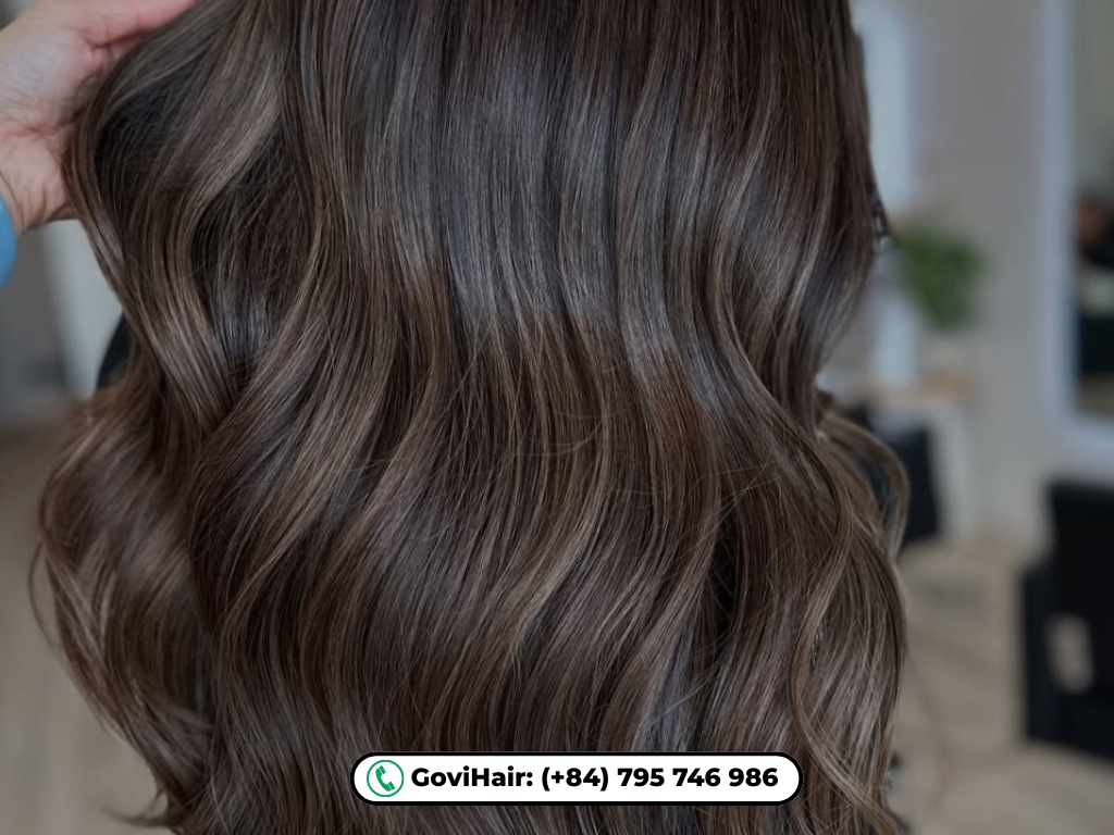 20 Best Hair Colors for Green Eyes: Shades That Make Your Eyes Pop 15 Dark Brown Hair makes eye color appear jewel-like.