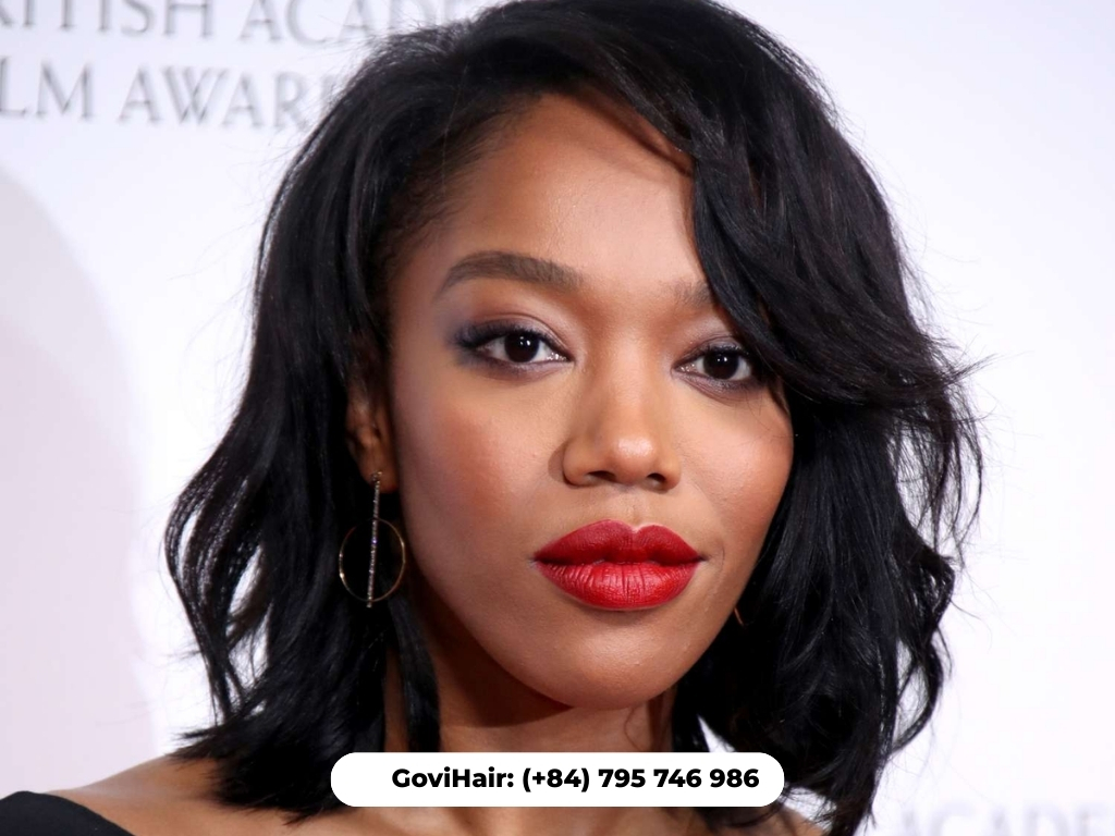 Elegant long quick weave bob