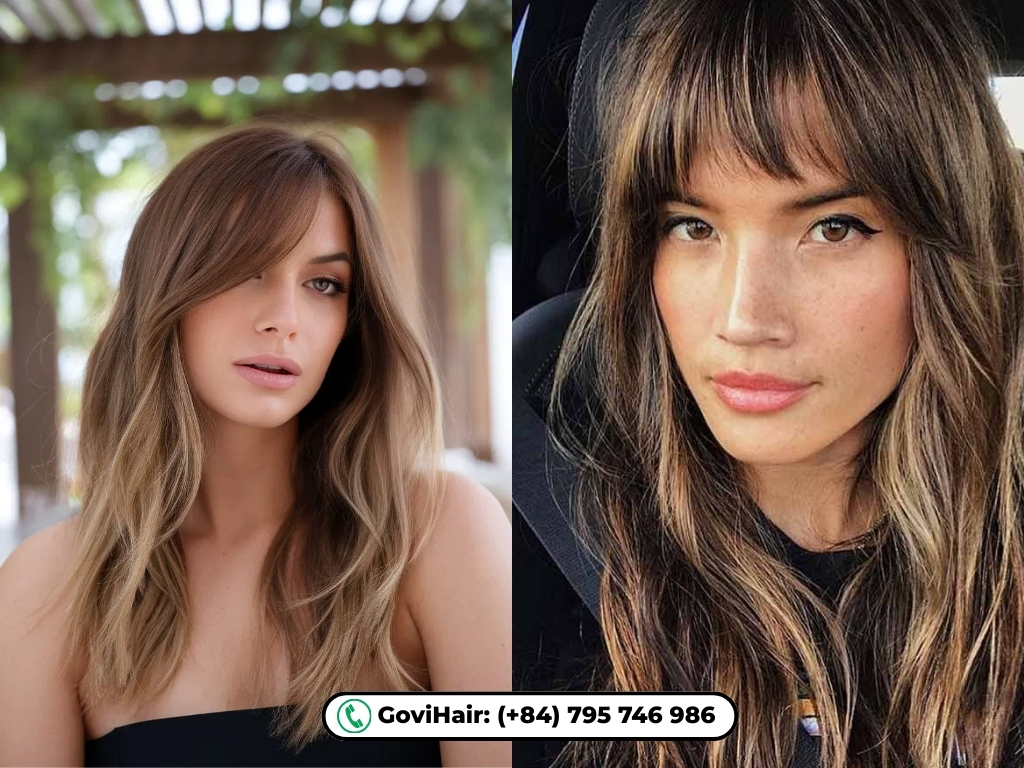 11 Best Haircuts And Hairstyles for Heart-Shaped Faces 2 The secret to balance: minimize upper width while adding volume to the lower face.