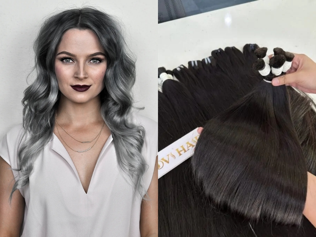 High-quality two-tone extensions from Govihair