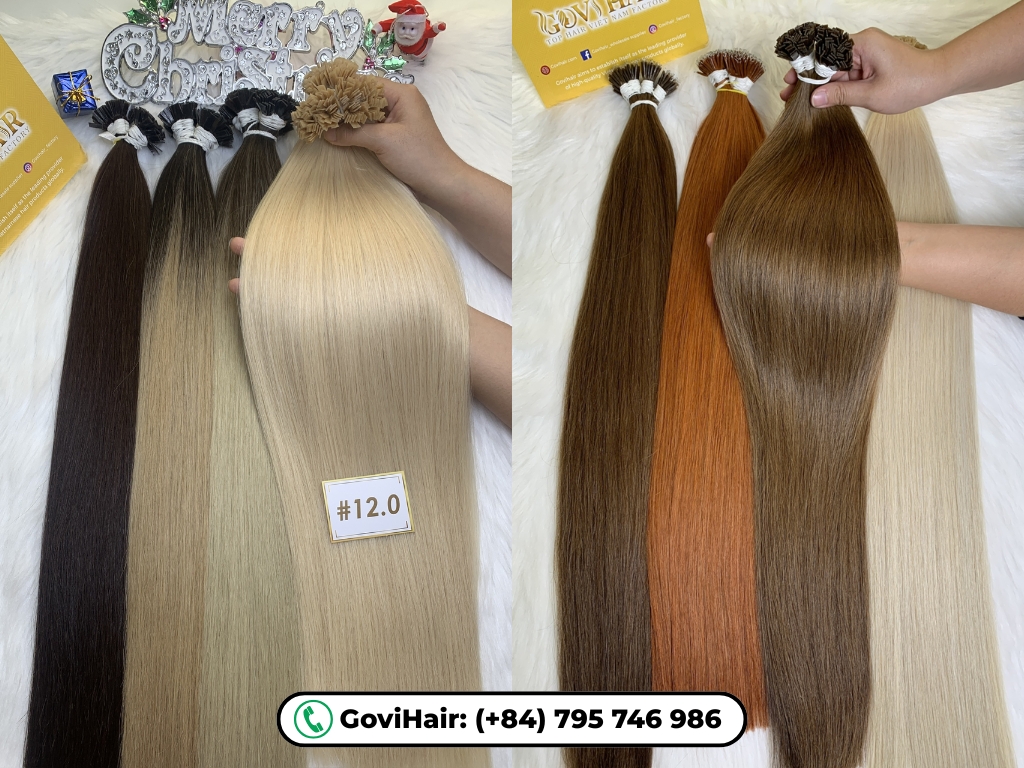 Feature of Keratin tip hair extensions