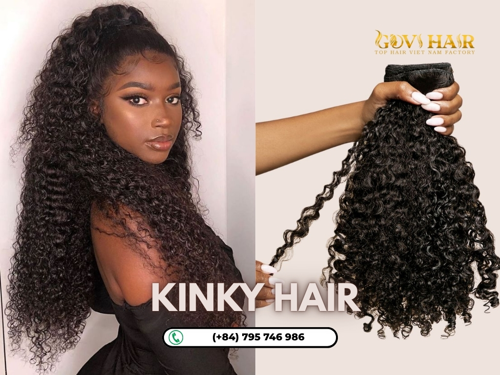What is kinky hair & Characteristics of kinky hair