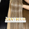 Long Tape In Hair Extensions Mix Piano Color