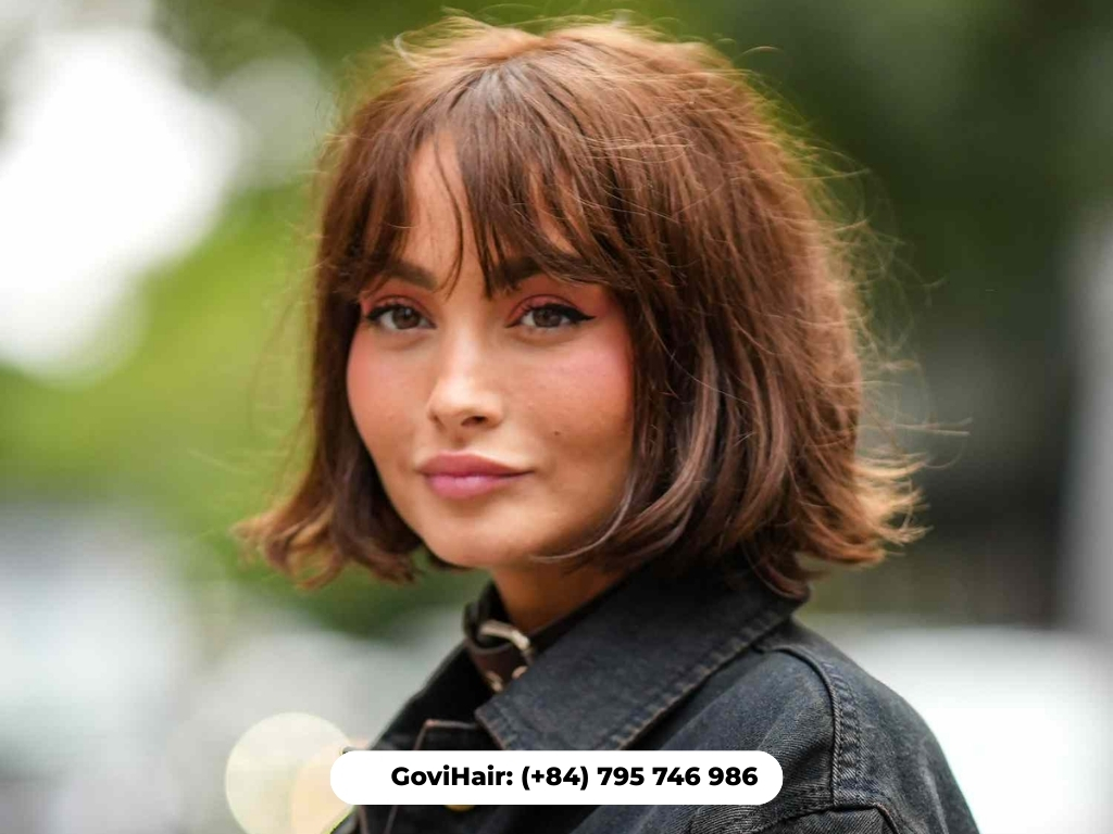 Messy bob short weave hairstyles