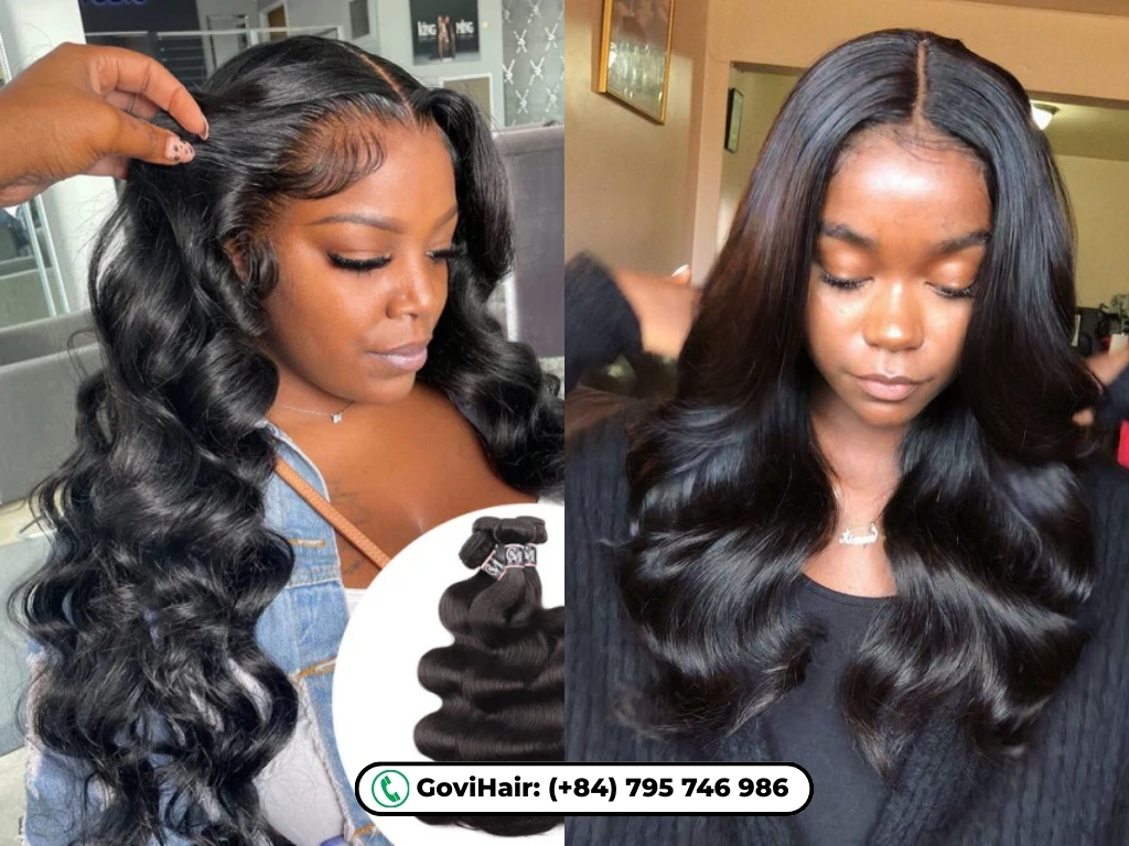 Invest in authentic Vietnamese human hair for longevity and silkiness.