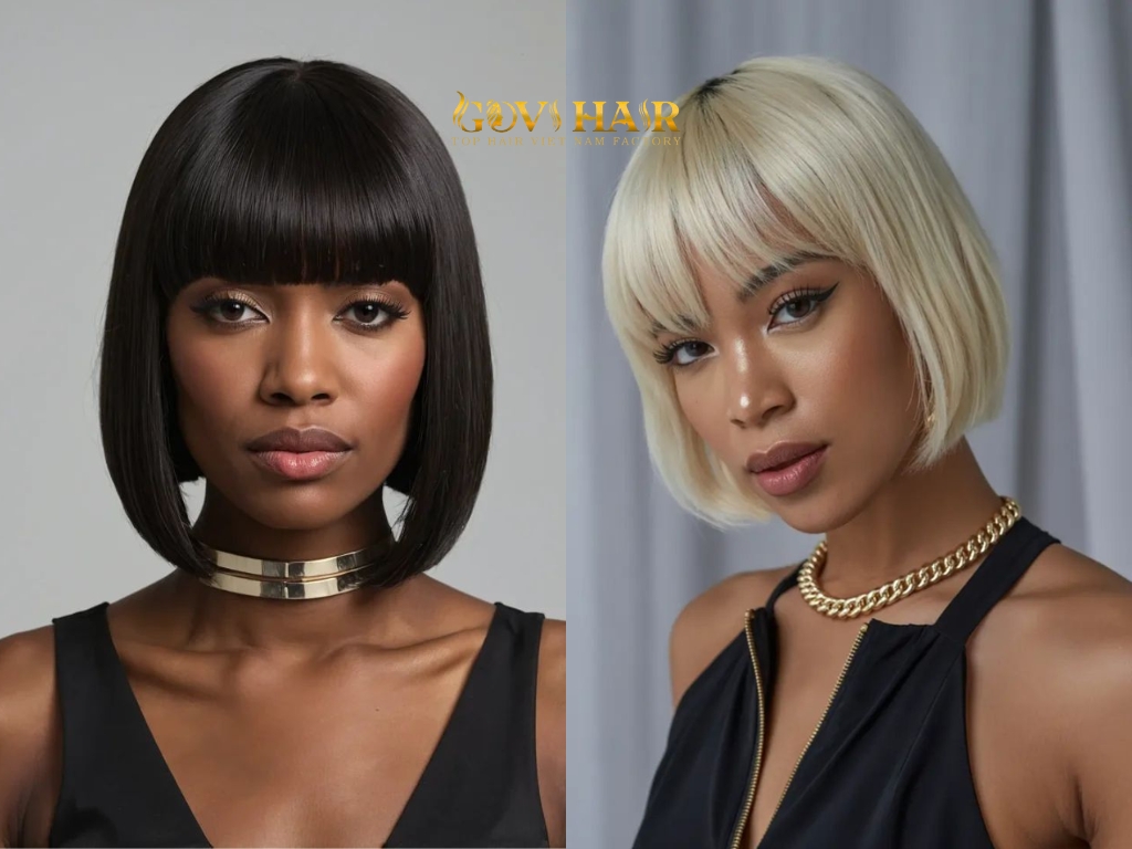 Bold Color Bob Weave