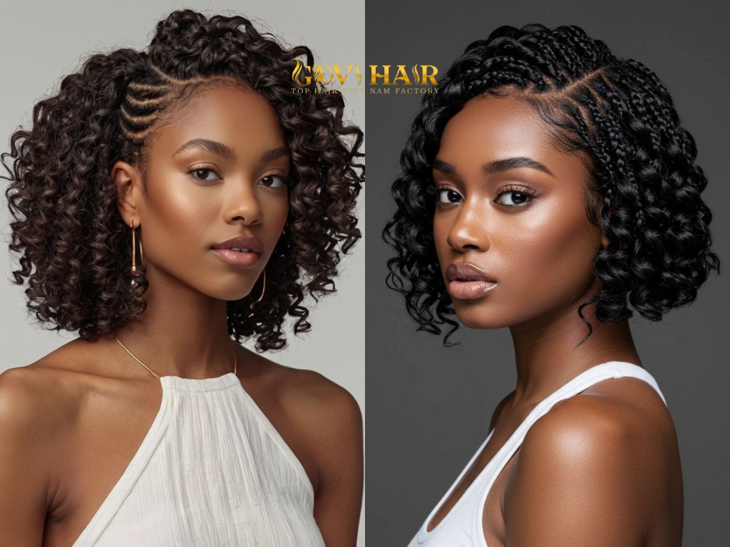 Short Afro Weave celebrates volume and natural-inspired texture