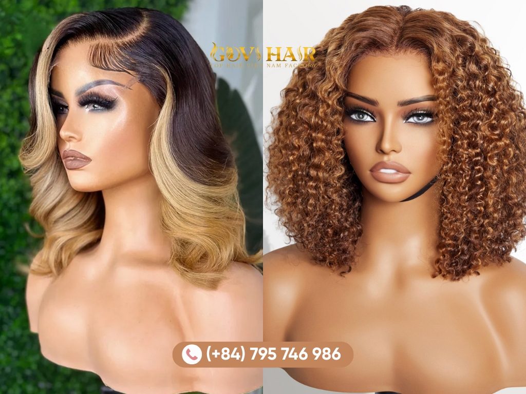 Govihair offers a wide range of textures to suit different short weave designs