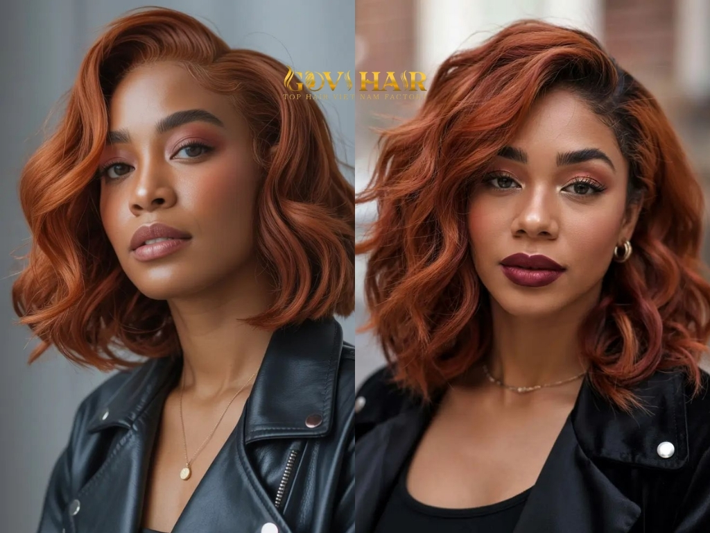 Short weave hairstyles are protective styles