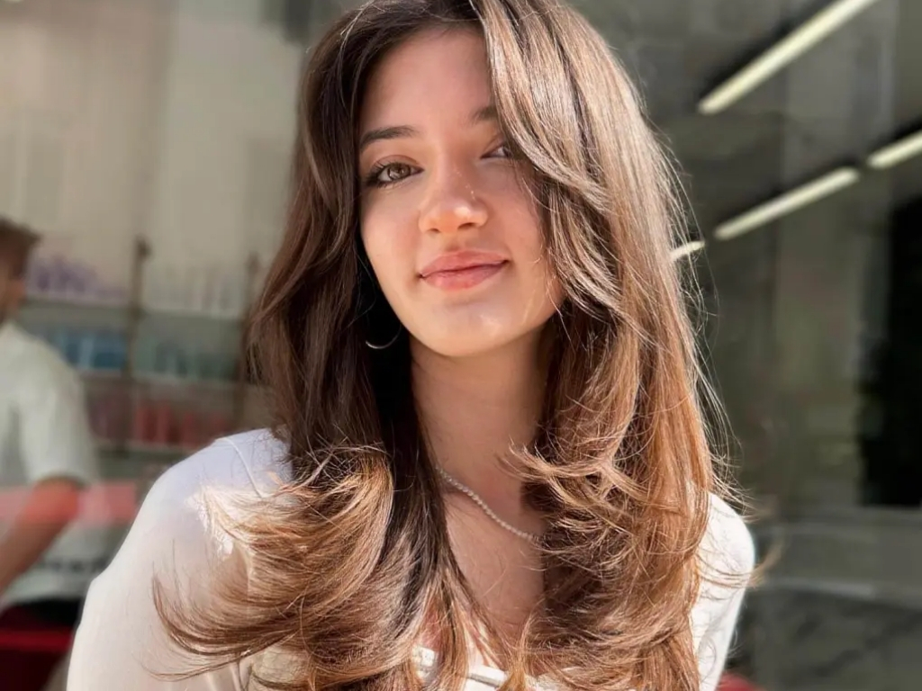 Soft-edged wolf cut with feathered layers