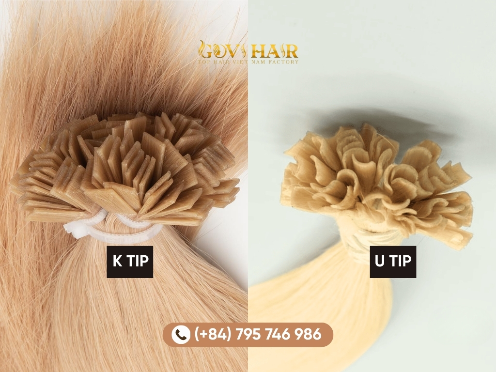 U-Tip extensions must be professionally removed using a keratin bond remover