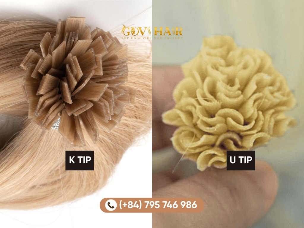 Proper care is essential to keep U Tip hair extensions and K-Tip extensions looking natural