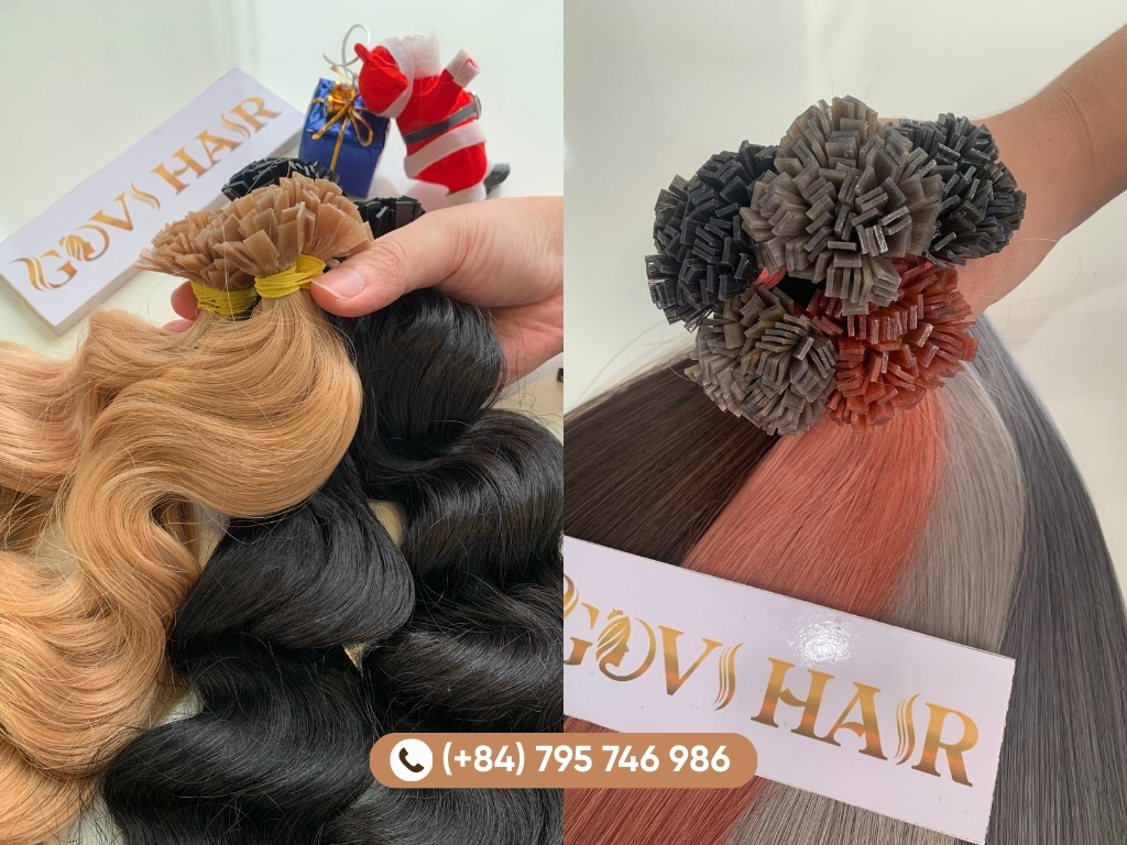 K-Tips allow for a full range of u tip vs k tip hairstyles