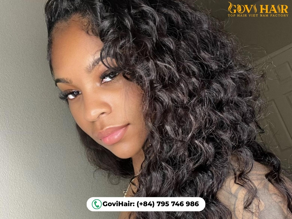 Versatile flip over quick weave hair style