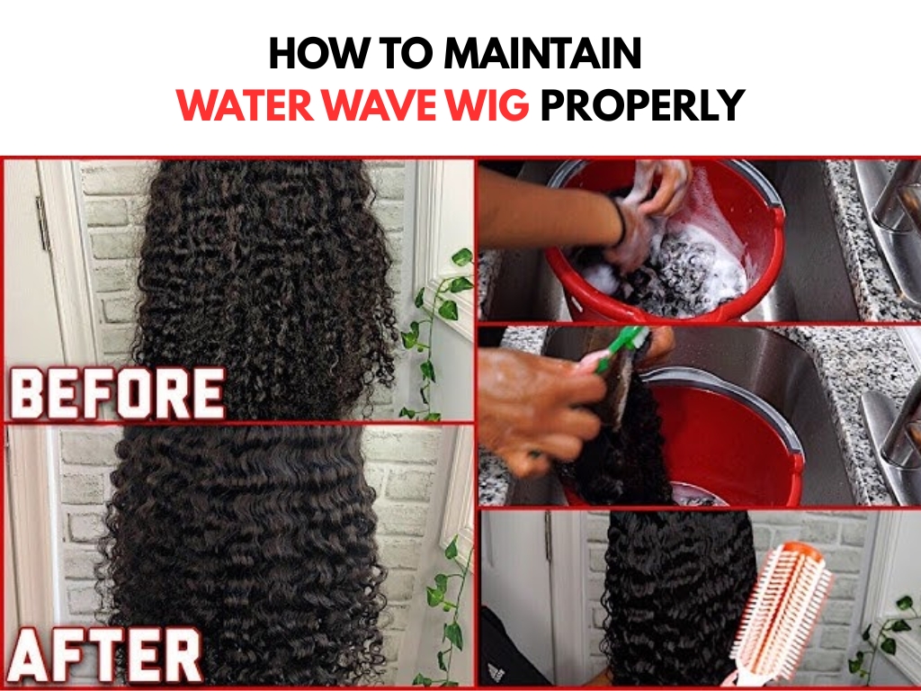 How to Wash a Water Wave Wig Properly