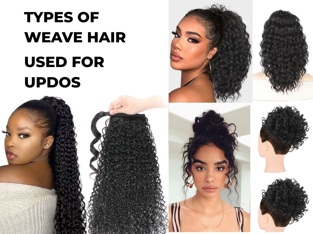 Types of Weave Hair Used for Updos