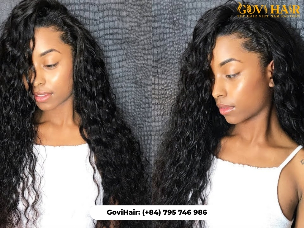 Wet and Wavy Quick Weave Hairstyle