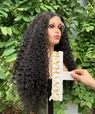 Burmese Curly Human Hair Frontal Wig 13x4 HD Lace 26 Inch 250% Density Natural Color 5 Burmese Curly Human Hair Frontal Wig 13x4 HD Lace 26 Inch 250% Density
